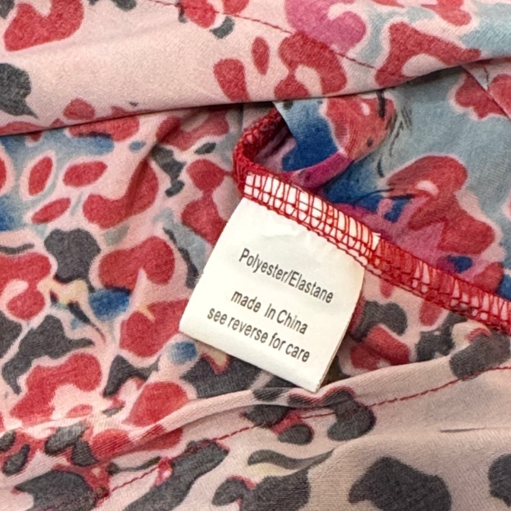 Teaberry Australian Brand Vibrant Multicolored Tiered Ruffles Dress- AUS 8 US 4 - Picture 9 of 14
